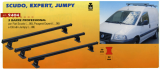 art. 9404 n3 barre portatutto  professional per FIAT SCUDO(2006...), PEUGEOT EXPERT(2006...)e CITROEN JUMPY(2006..)