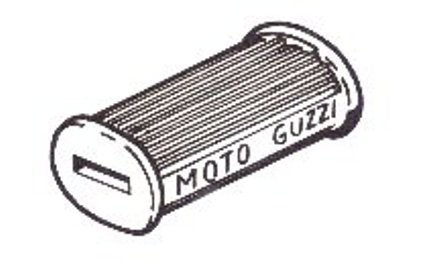 ART.513 	 Coprileva selettore cambio GUZZI 250-500cc.