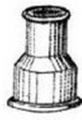 ART.0977 Cappuccio per asta rubinetto benzina modello 1954-1955