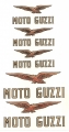 MG04 ADESIVO MOTO GUZZI kit con 5 adesivi