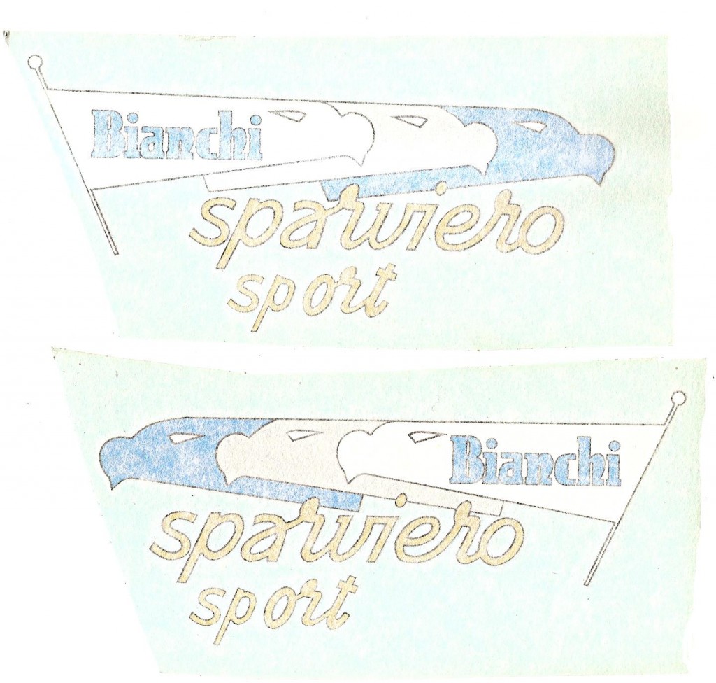 BI 14 ADESIVO BIANCHI SPARVIERO SPORT