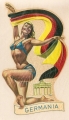 06 Adesivo '' PIN UP '' originale ad acqua GERMANIA