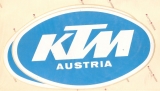 KT33 ADESIVO  KTM Austria mm.185x 105(la coppia)