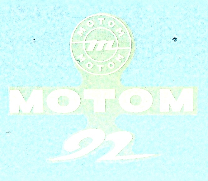 MO04 ADESIVO MOTOM '92