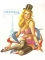 38 Adesivo '' PIN UP '' originale ad acqua ''FRANCIA''