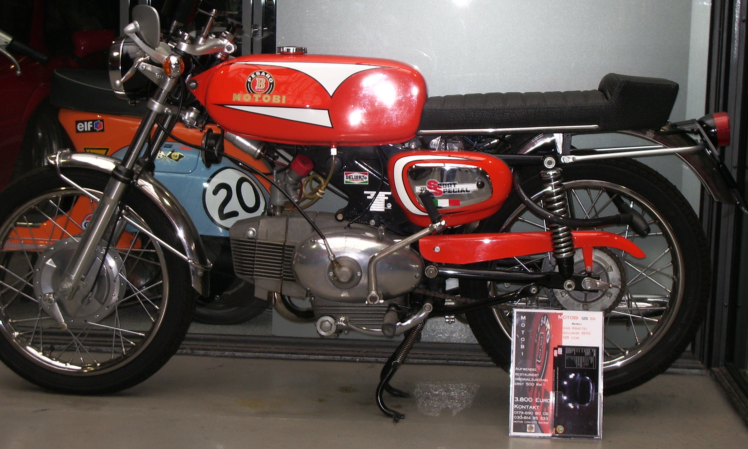 Art. CAB 037 Benelli 125 Sport Special